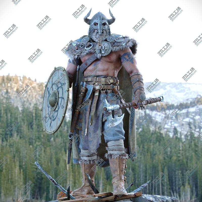 images/goods_img/20210113/Viking Character PBR Rigged 3D model/5.jpg